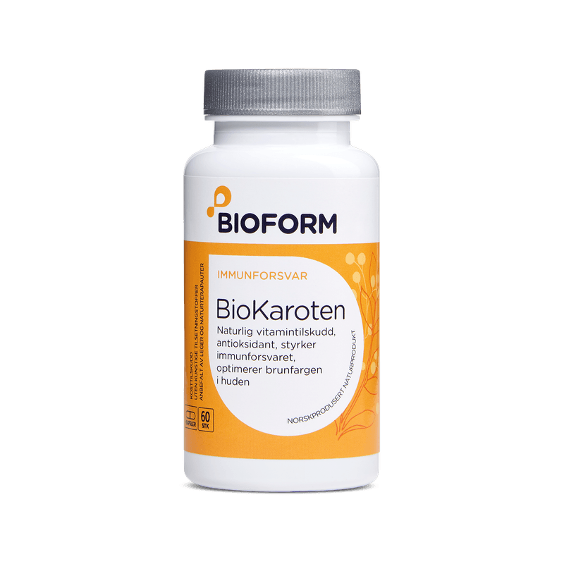 BioKaroten, 60 kapsler