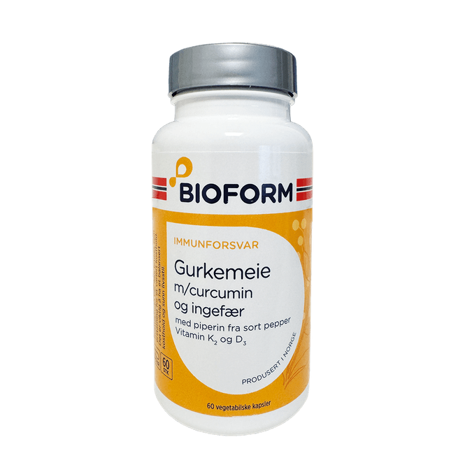 Hovedbilde Gurkemeie m/vitamin K2 og D3 (Abonnement) KUN 1 STK. PR. KUNDE